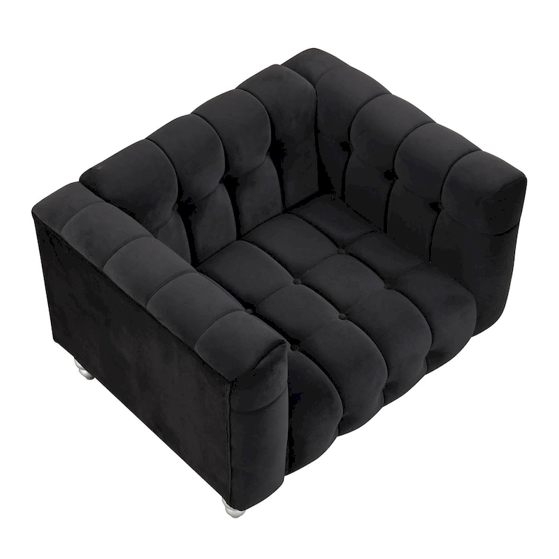 Dutch Fluff Upholstered Sofa