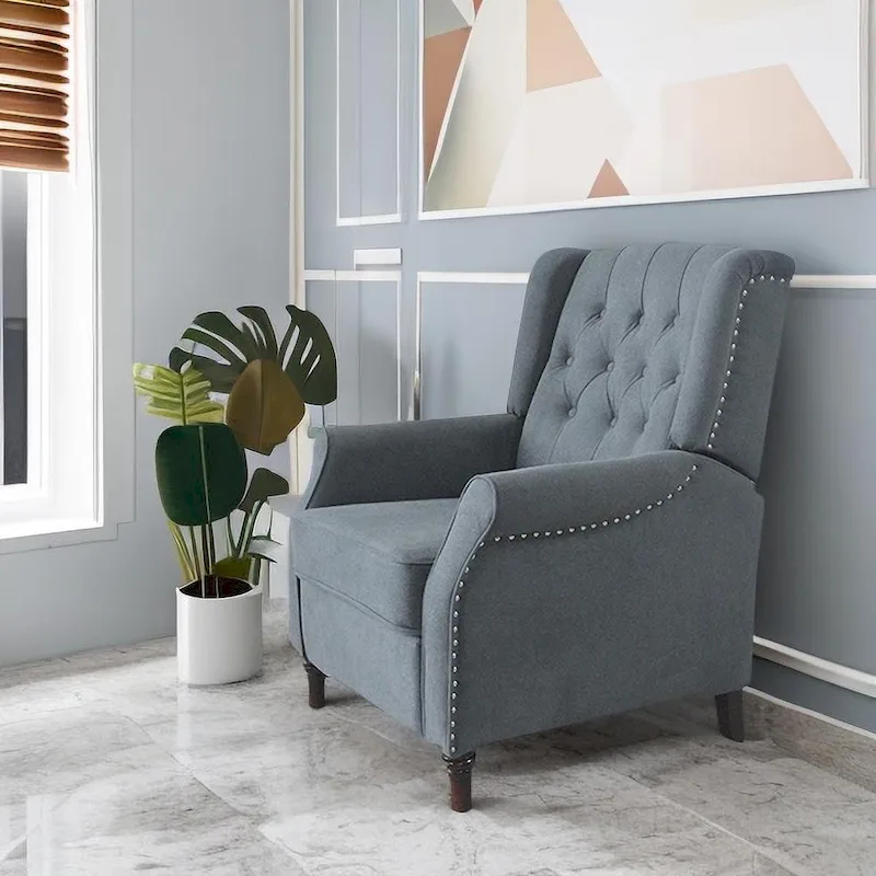 Adjustable Back Recliner Sofa