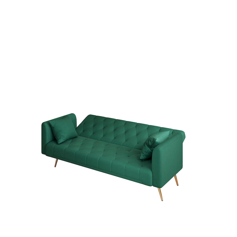 71 Convertible Double Folding Living Room Sofa Bed