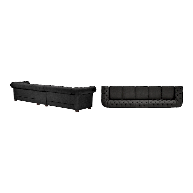 Gdansk 4-Seat Modular Chesterfield Sofa