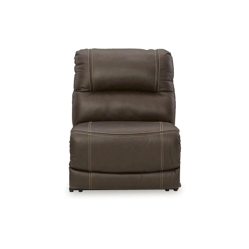 Signature Design by Ashley Dunleith Brown 5-Piece Power Reclining Sectional - 123W x 123D x 43H