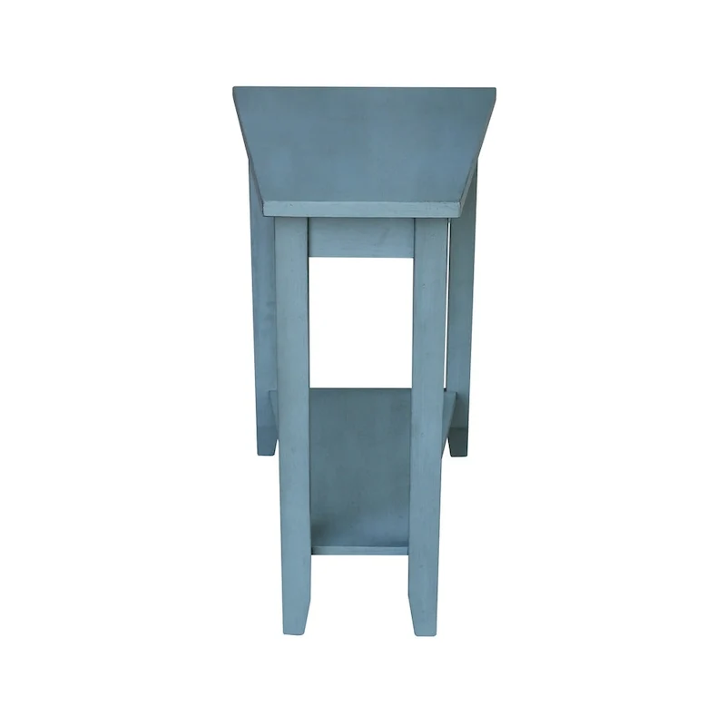 Keystone Solid Parawood Accent Table