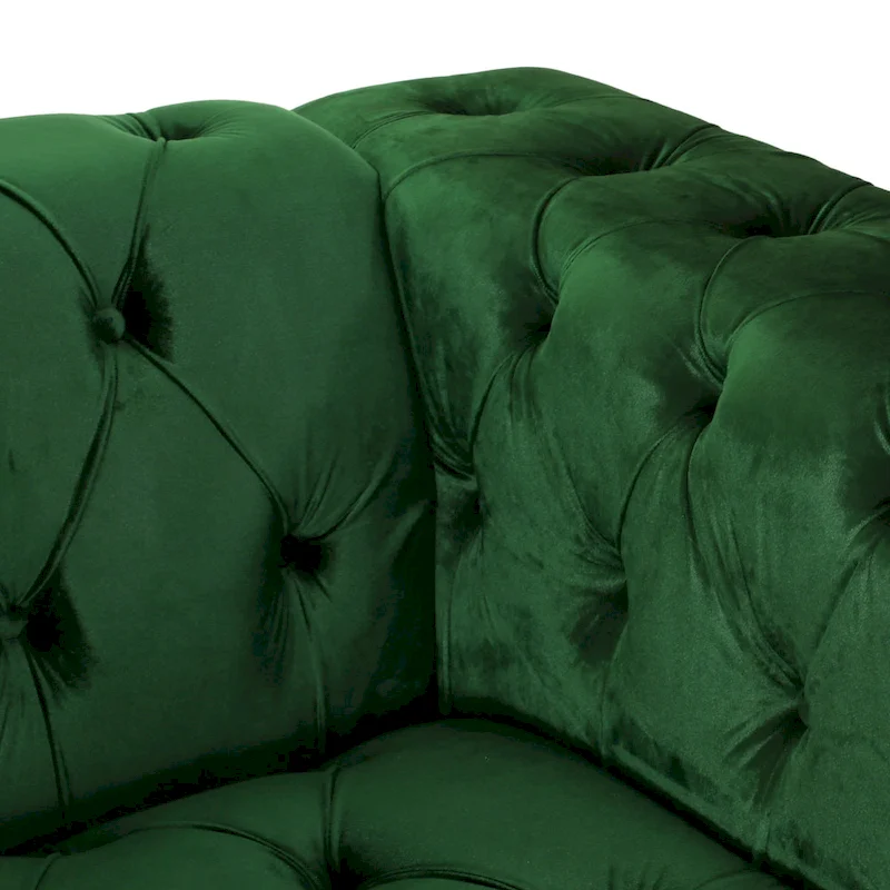 Sagewood Transitional Deeply Tufted Sofa by Christopher Knight Home
