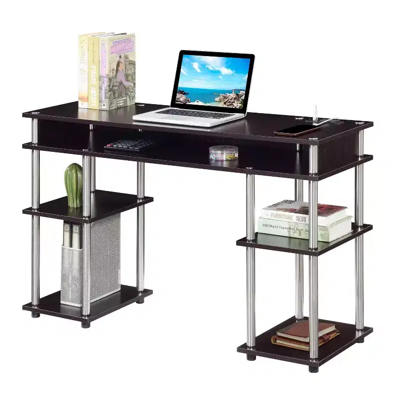45 in. H Black Steel Standing Desk