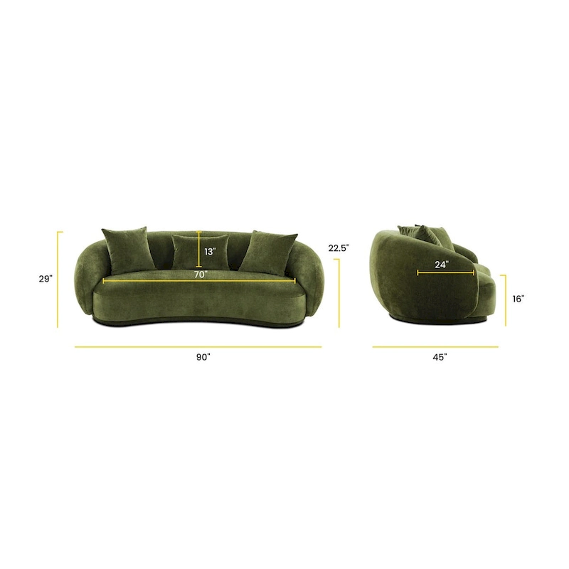 Poly and Bark Nimes Sofa