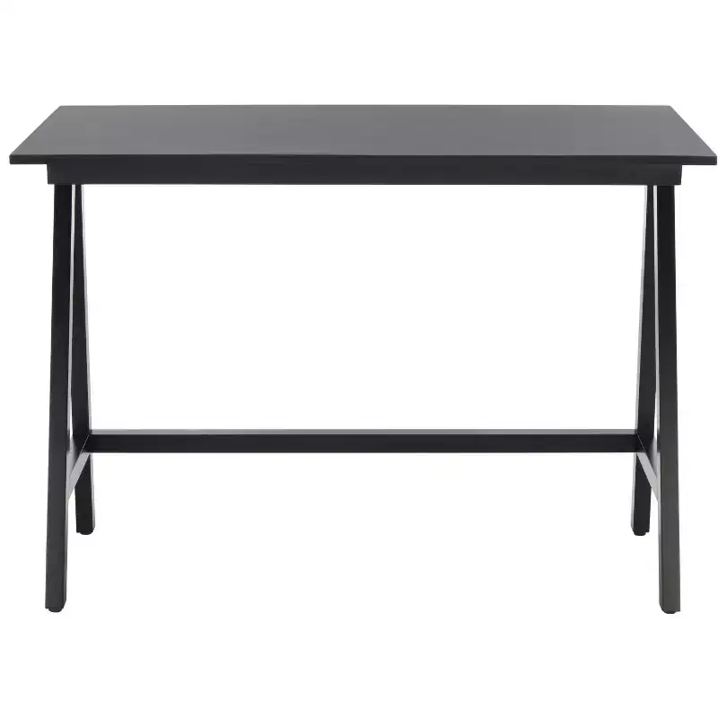 Walnut Writing Desk, Mahogany Wood, 50 lb Capacity