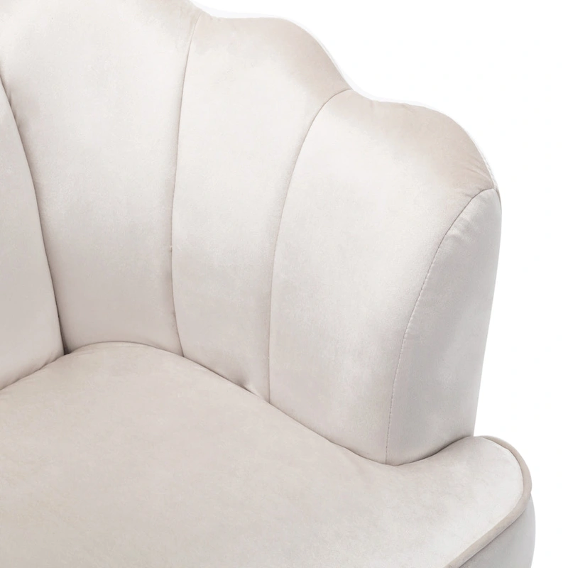 Reitz Glam Velvet Shell 3 Seater Sofa by Christopher Knight Home - 76.25 L x 29.25 W x 33.50 H
