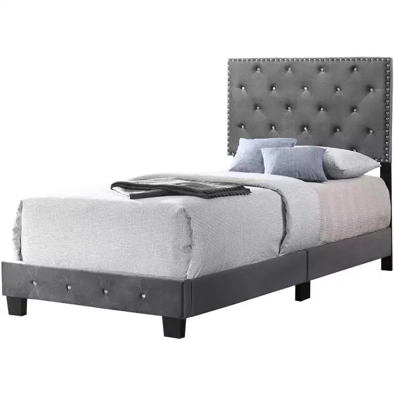 Passion Furniture Suffolk Twin Panel Bed