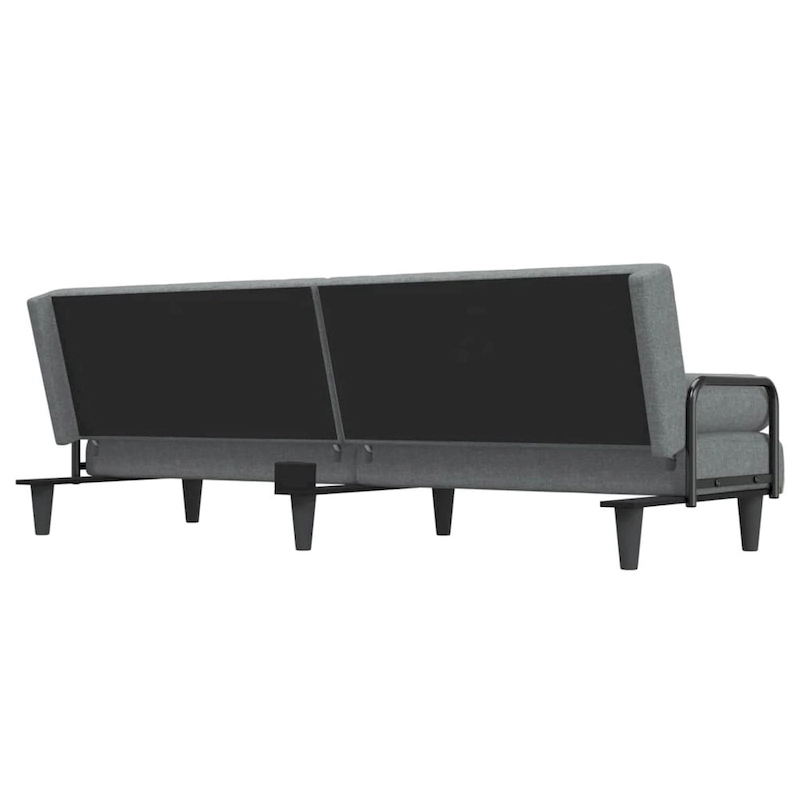 vidaXL Sleeper Sofa with Armrests Sofa Couch Recliner Chair Loveseat Fabric - 80.7 x 35 x 27.6