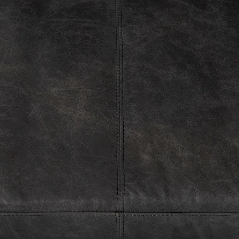 Cochrane II Brown Genuine Leather Sofa - 82.0L x 33.0W x 32.3H