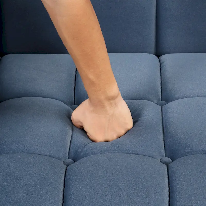 Dutch Fluff Upholstered Sofa