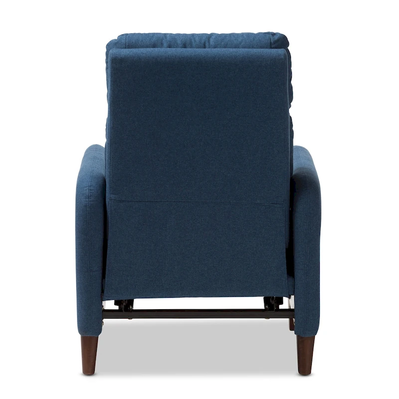 Mid-century Fabric Recliner by Baxton Studio