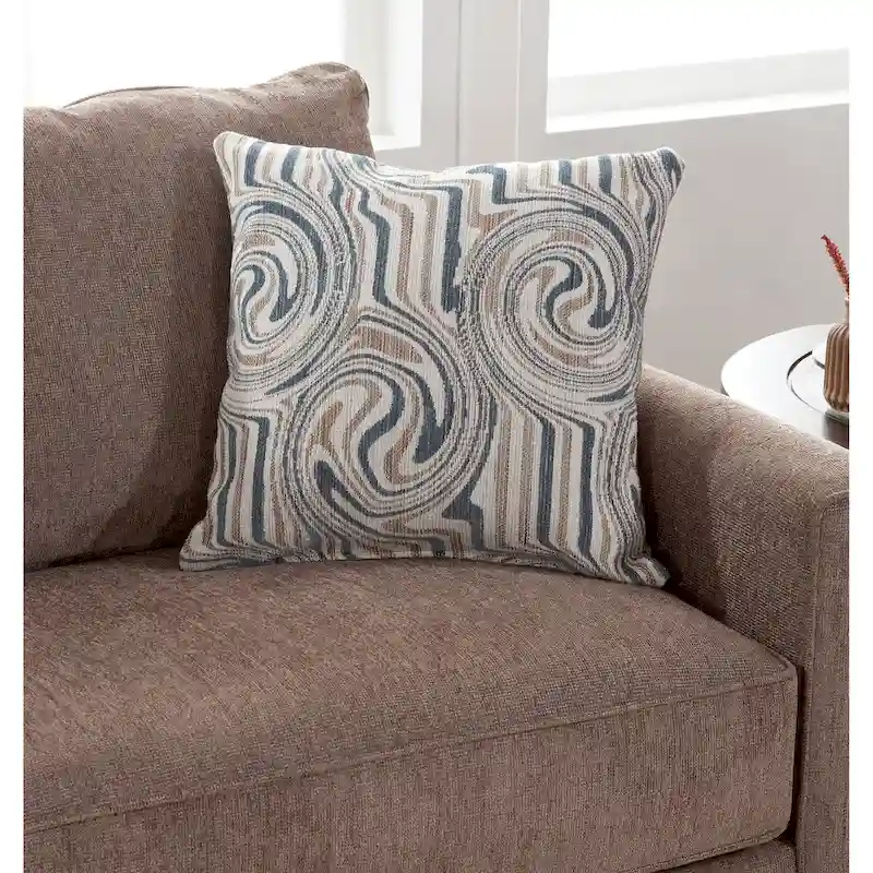 American Furniture Classics Delilah Model 8-040M-A441V2 Sleeper Sofa with 2 Throw Pillows