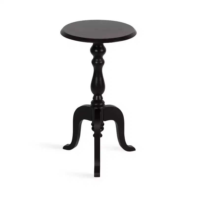 Kate and Laurel Tourneaux Wood Side Table