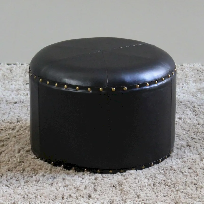 Carmel Round Ottoman Stool