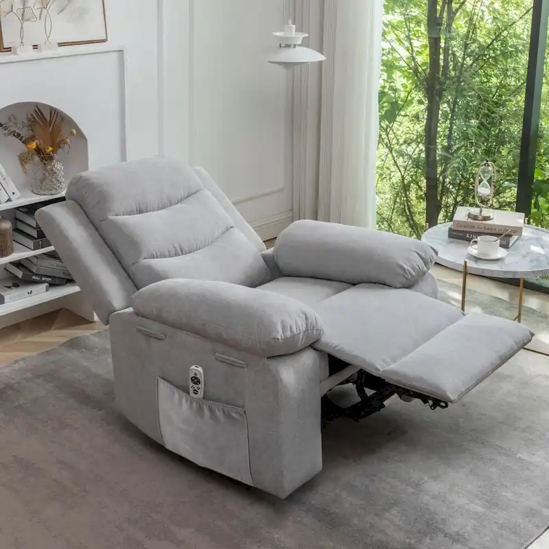 Power Recliner Chair with Adjustable Massage Function