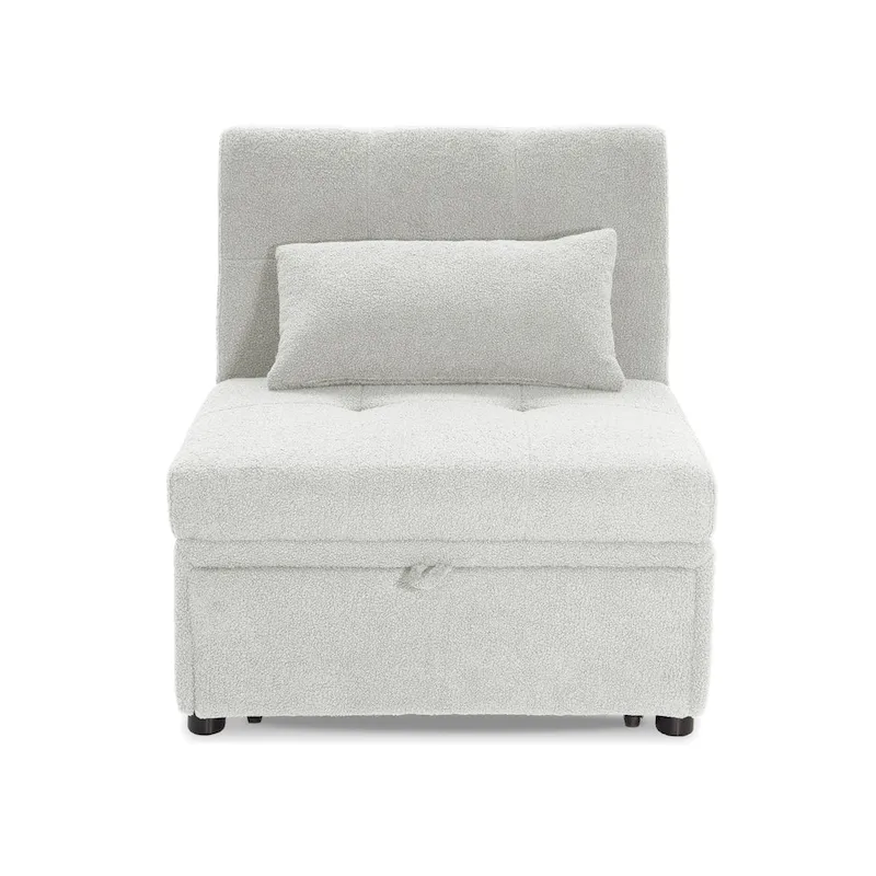Poundex Convertible Sofa