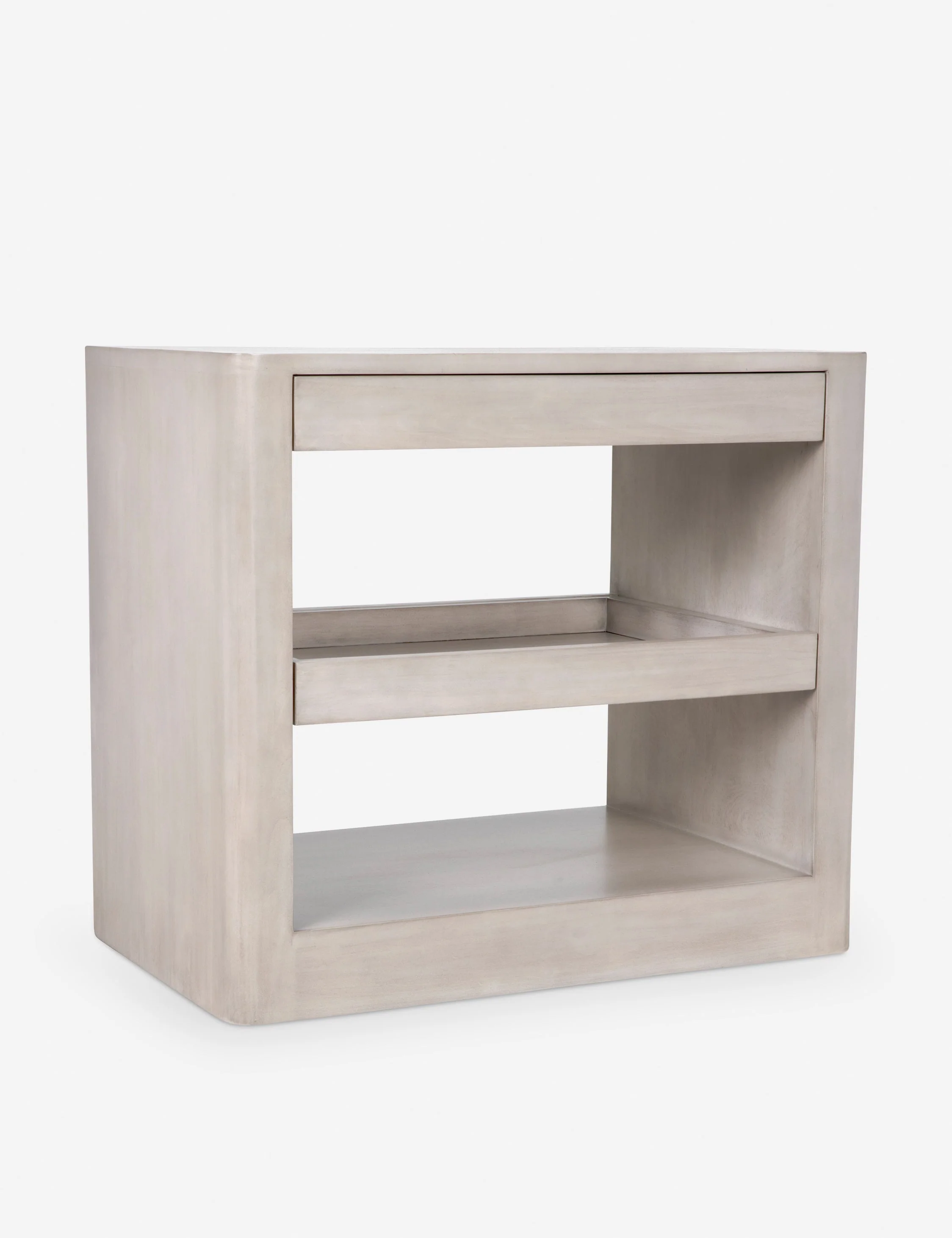 Nightstand td {border: 1px solid #cccccc;}br {mso-data-placement:same-cell;}Scandinavian form and function shine through in our nightstand. Two