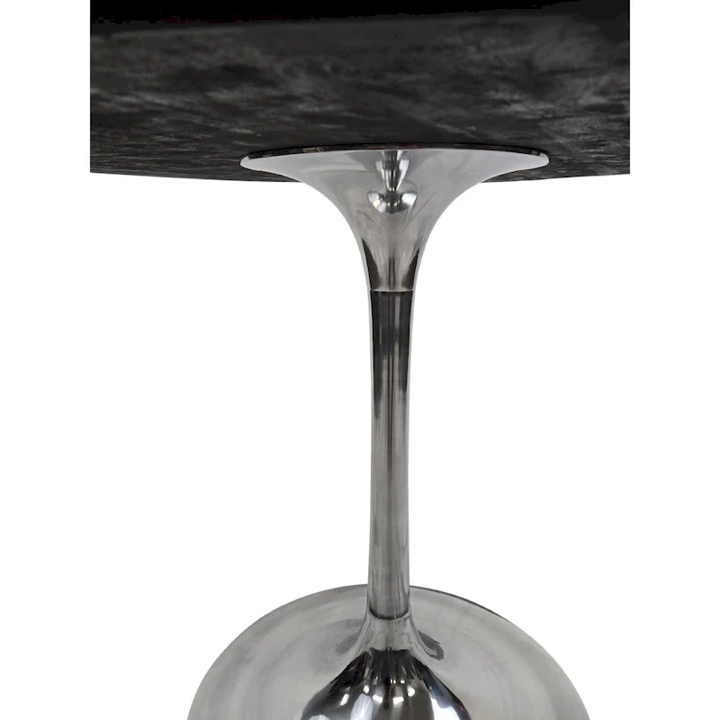 Carolina Living Alden Wood Top 40 Round Dining Table