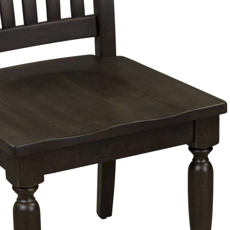 Harvest Home Chalkboard 5 Piece Trestle Table Set