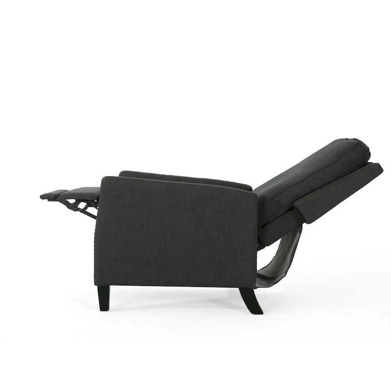 Cecelia Traditional Fabric Pushback Recliner by Christopher Knight Home