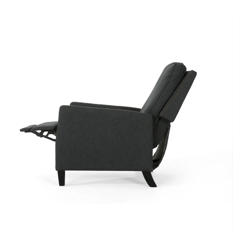 Cecelia Traditional Fabric Pushback Recliner by Christopher Knight Home