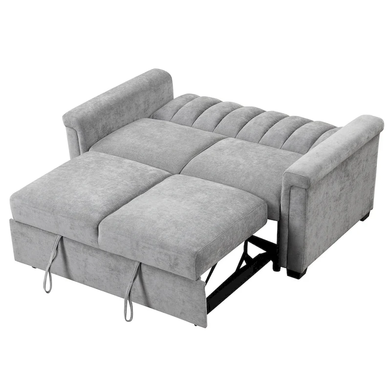 Convertible Soft Cushion Sofa Pull Bed