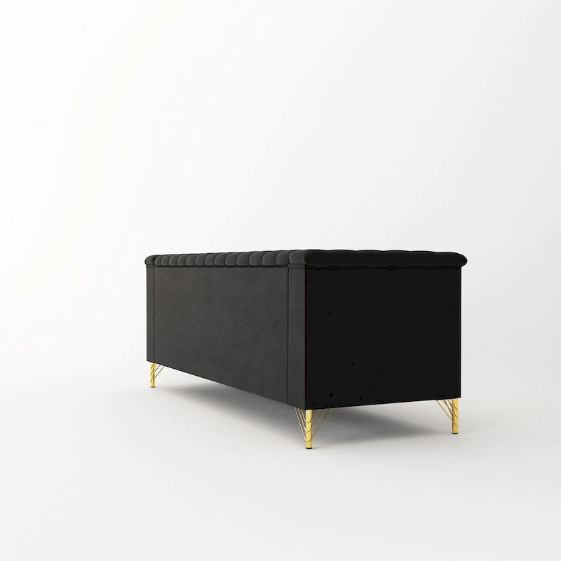 82.67 W Velvet Sofa