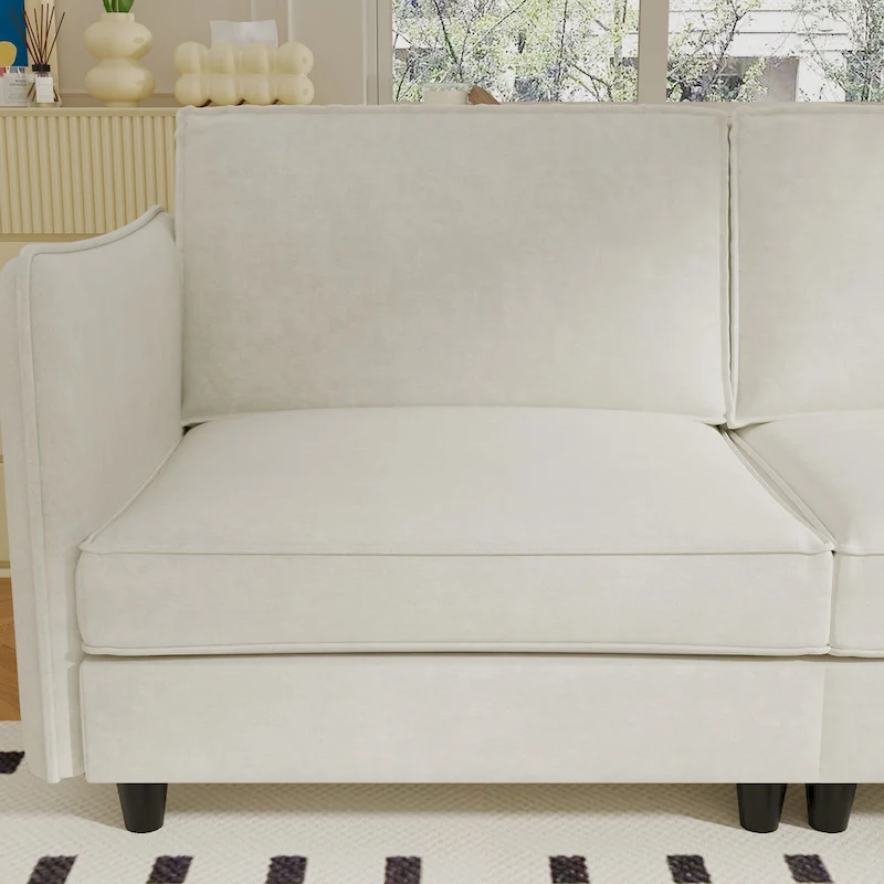 Christopher Knight Home - Hadley 74.27 Loveseat Sofa with Mid-Century Modern Design