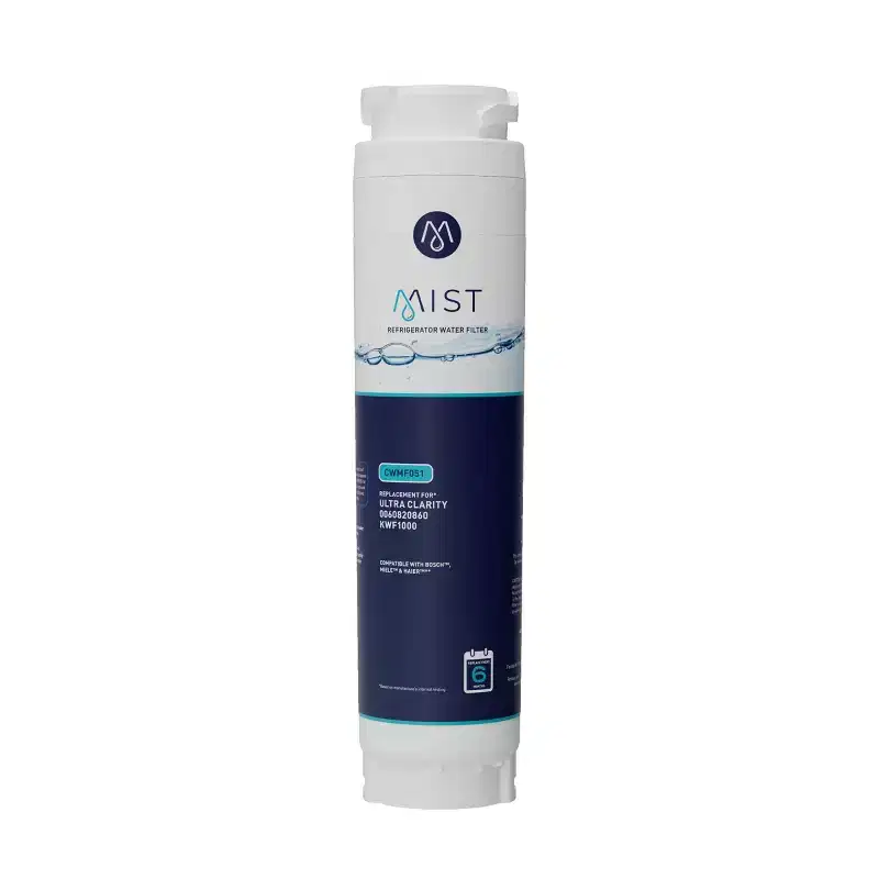 Mist 644845 Ultra Clarity Compatible with 9000077104, 9000194412, Miele KWF1000 Refrigerator Water Filter (3pk)