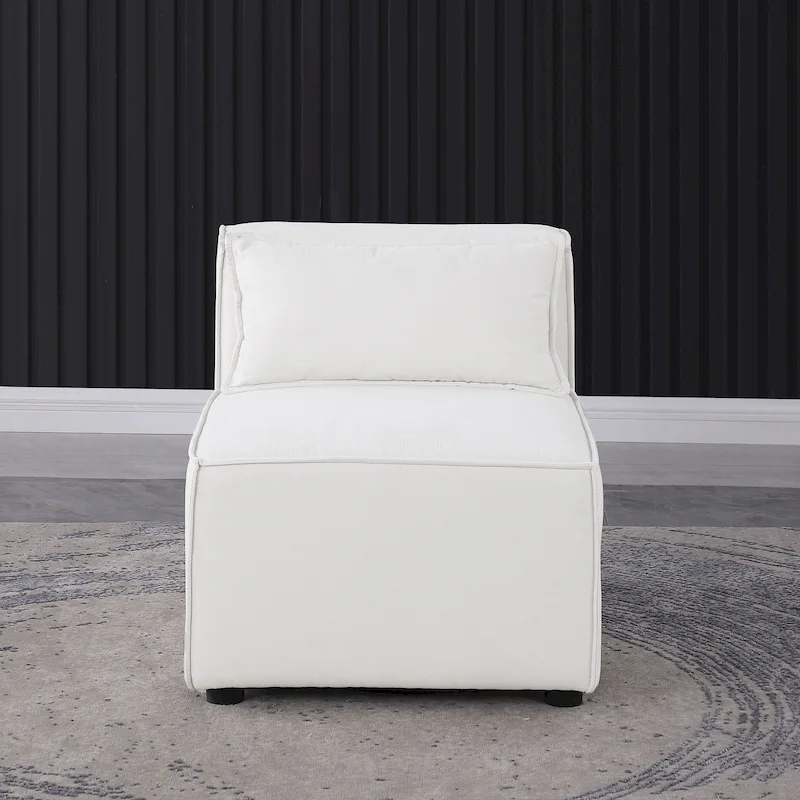 Free Combination Chenille Upholstered Modular Sectional Sofa