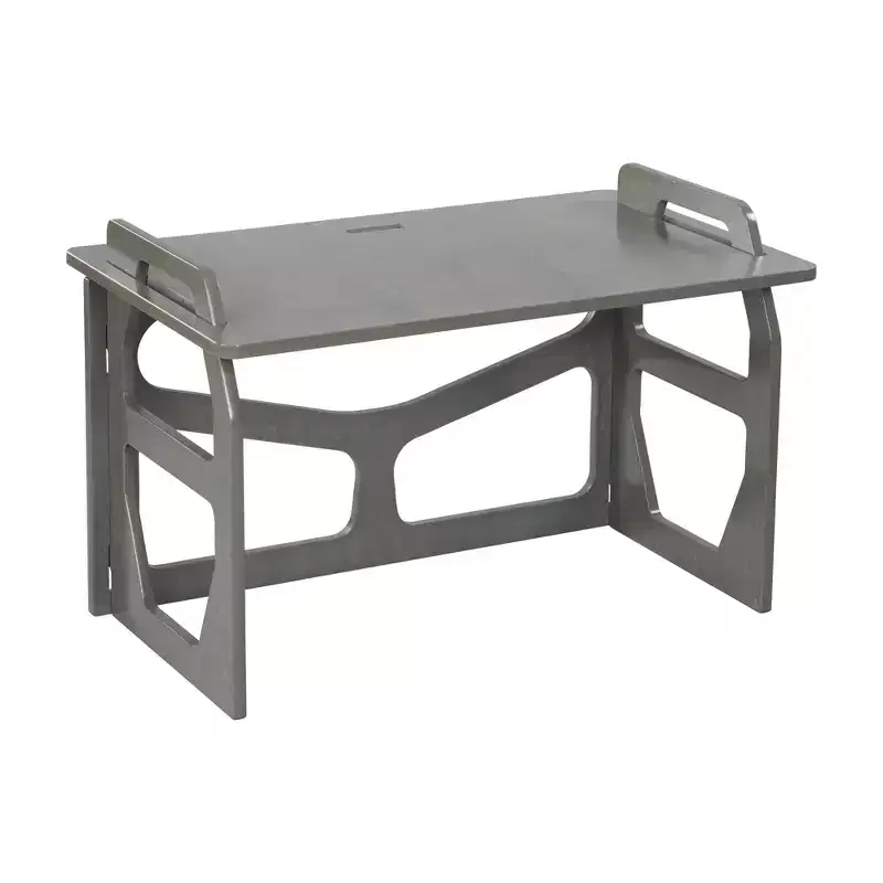 Wooden Student Writing Desk, Montessori-Style Kids Study Station