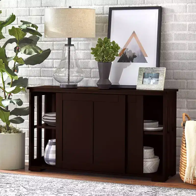 Design Stackable Cabinet with Sliding Doors