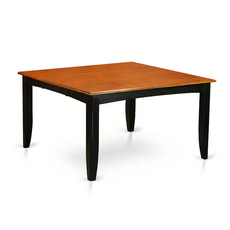 Mediterranean Dinette Set - Square Table with Leaf & 8 Chairs - Solid Wood Dining Room Furniture