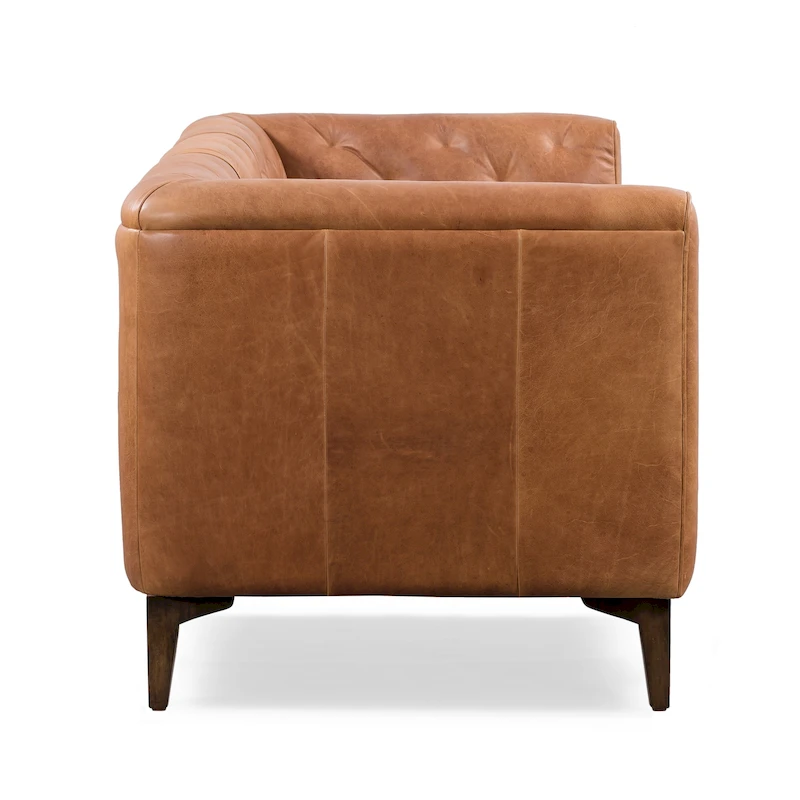 Poly & Bark Essex 89 Sofa - Full Grain Genuine Italian Leather
