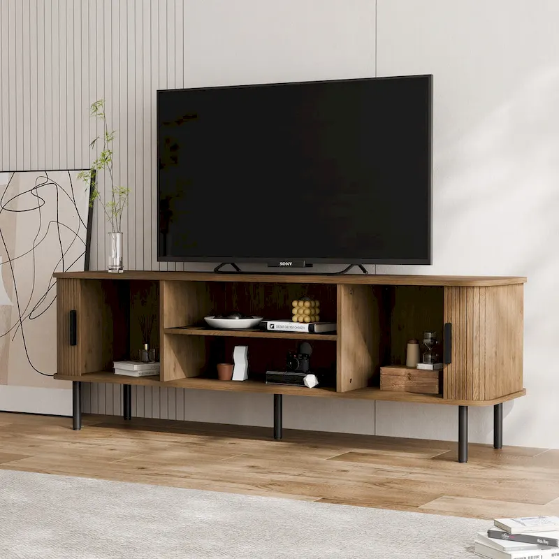 TV Stand Media Console for TVs Up to 55