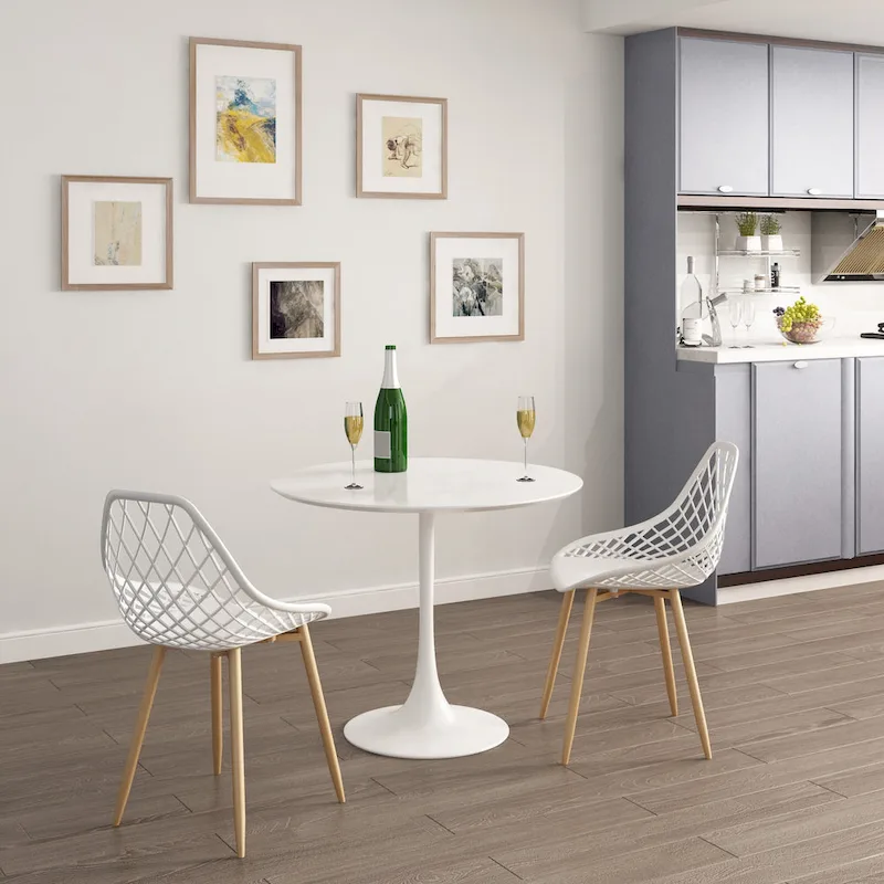 Jamesdar Kurv 31.5 Mid-Century Modern Cafe Table