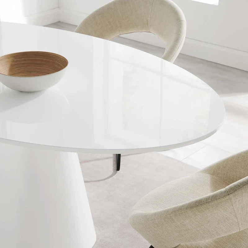 Provision 75 Oval Dining Table