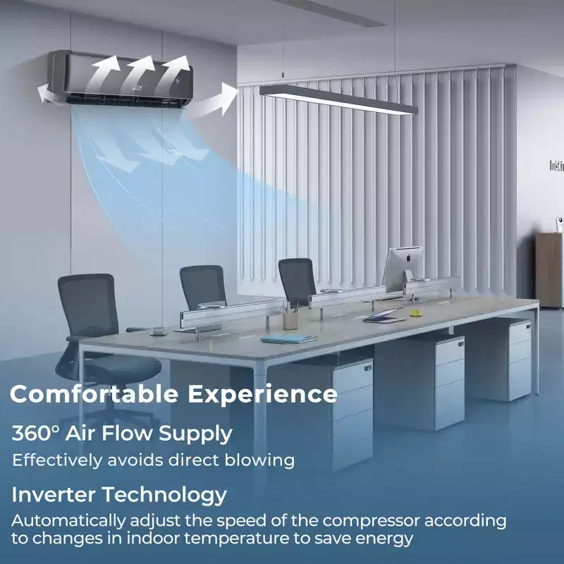 Costway 18000 BTU Mini Split Air Conditioner & Heater with Heat Pump