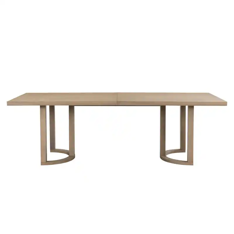 Dining Table With U-base, id Wood and Mdf, 95w