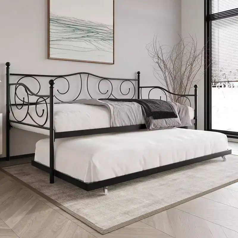 Metal Daybed With Trundle