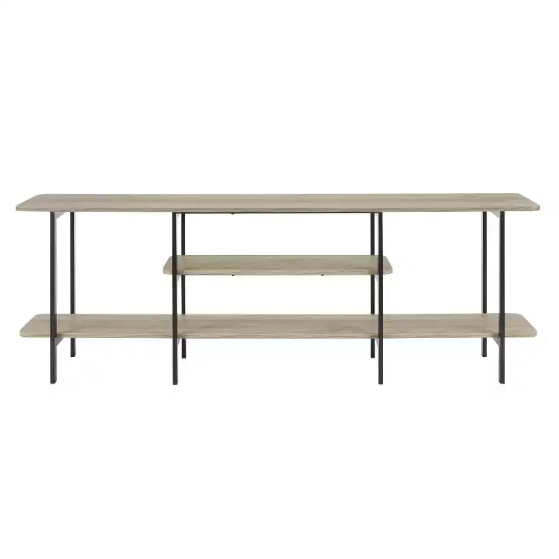 Manhattan Comfort 70.86" Celine Modern Sideboard Rustic Gray