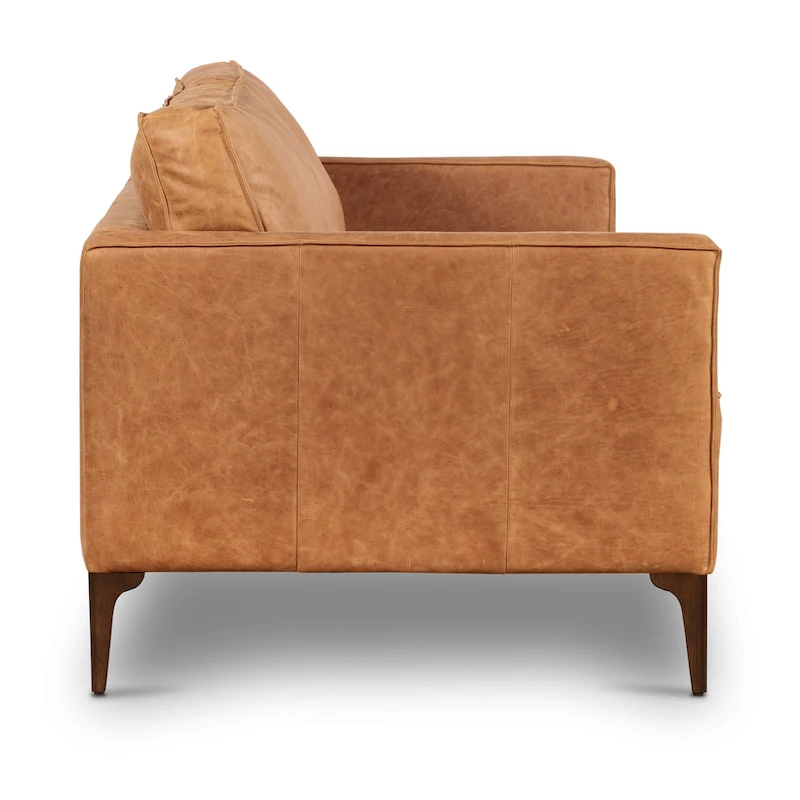 Poly & Bark Mateo 82.5 Sofa - Full Grain Genuine Italian Leather