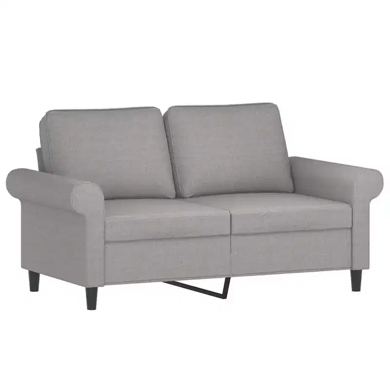 vidaXL Sofa Chair Dark Gray 23.6 Fabric
