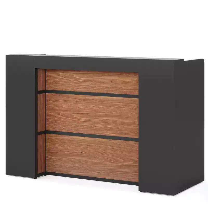 63-Inch LED Reception Desk