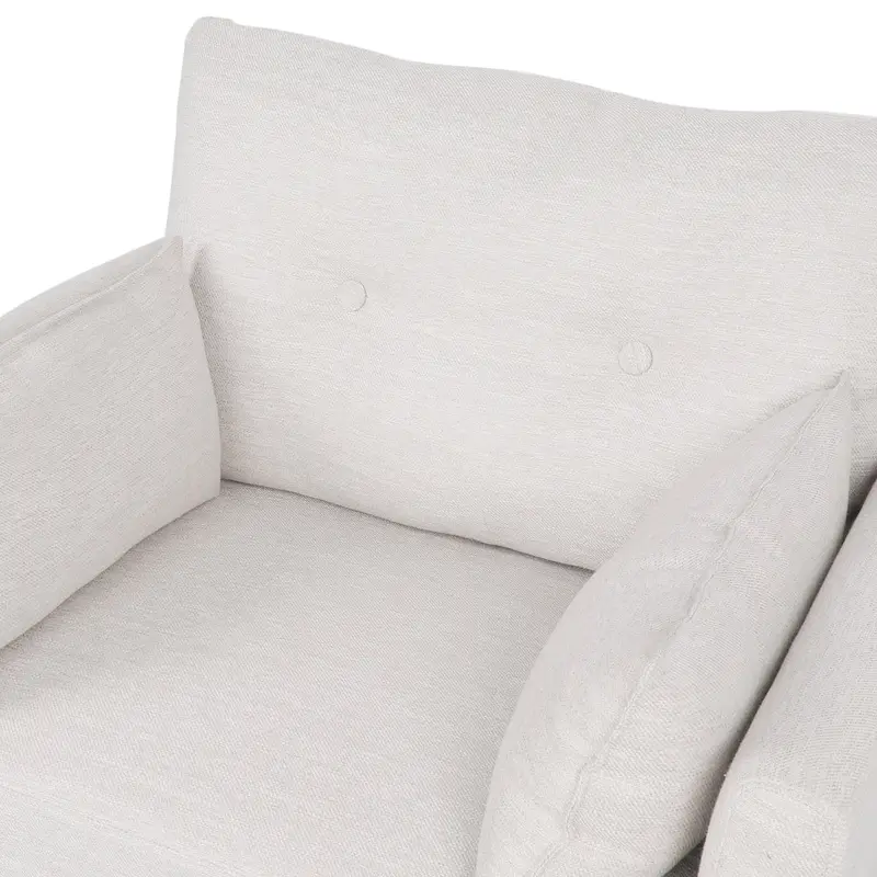 Symonds Tufted Club Chair with Accent Pillows by Christopher Knight Home