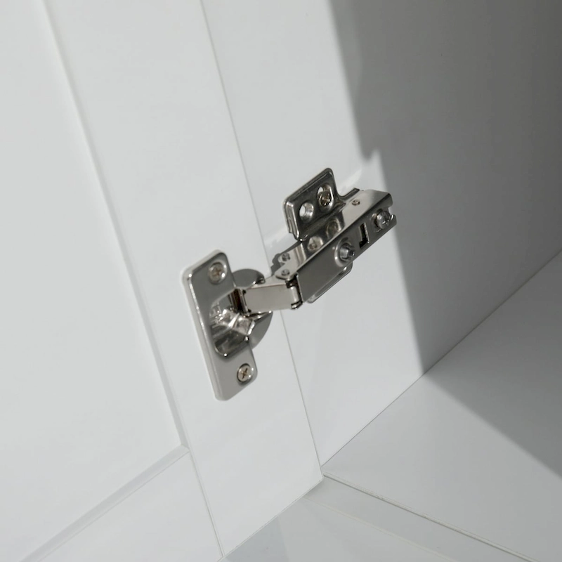 Bathroom Storage Cabinet with wash silver brushed sink