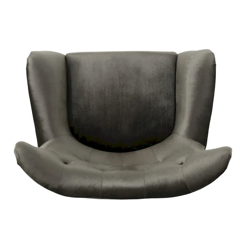 Alyssa Mid-century Upholstered Arm Chair by Christopher Knight Home - 30.25D x 34.25W x 39.75H