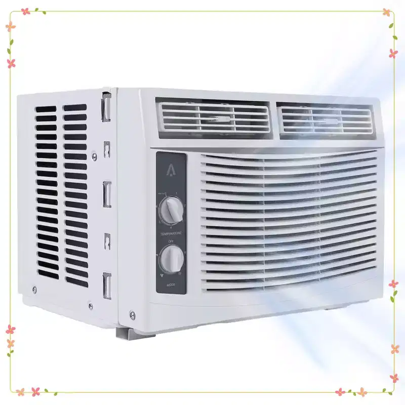 5000 BTU Window AC Unit - Small Air Conditioner Cools 150 Sq.Ft