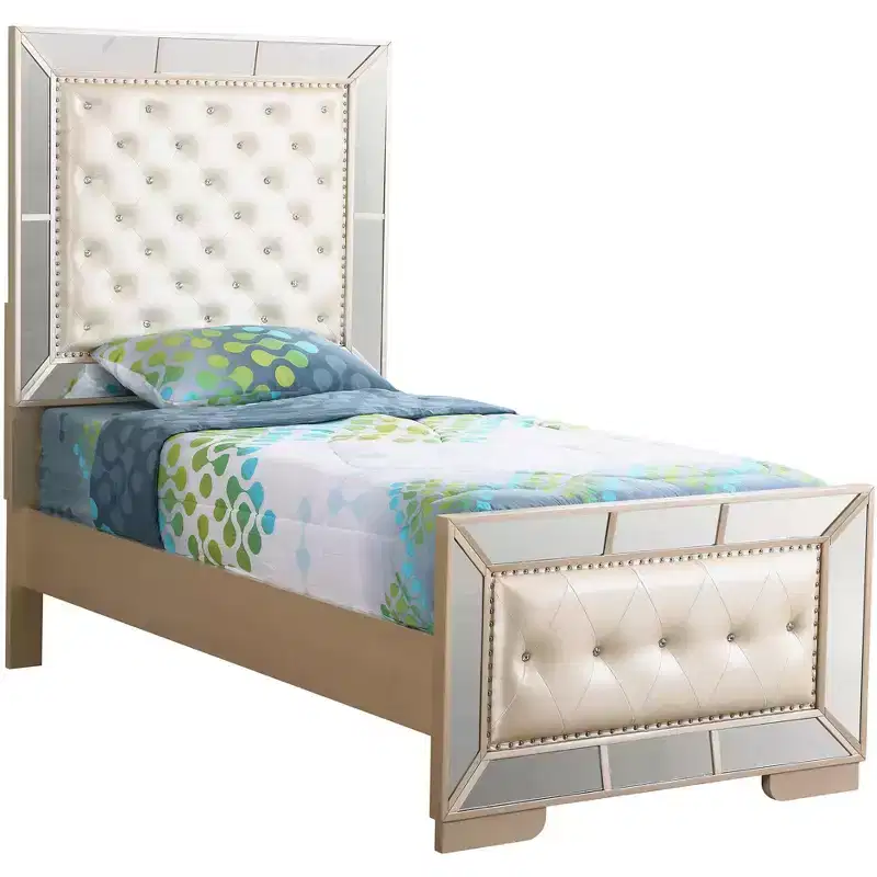 Passion Furniture Hollywood Hills Twin Panel Beds